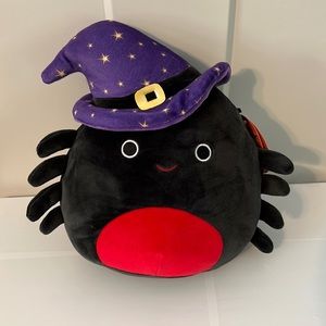 🎉HP🎉 Squishmallows 8" Halloween Bella the Spider with Witch Costume